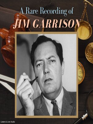 cover image of A Rare Recording of Jim Garrison